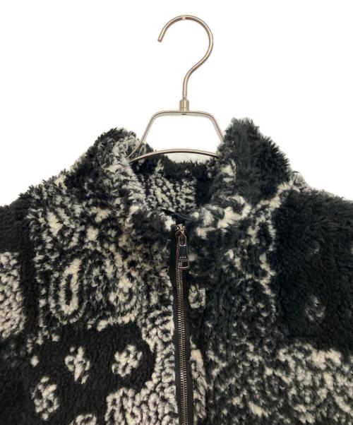 TATRAS（タトラス）TATRAS (タトラス) ボアフリースジャケット ブラック×ホワイト サイズ:Lの古着・服飾アイテム