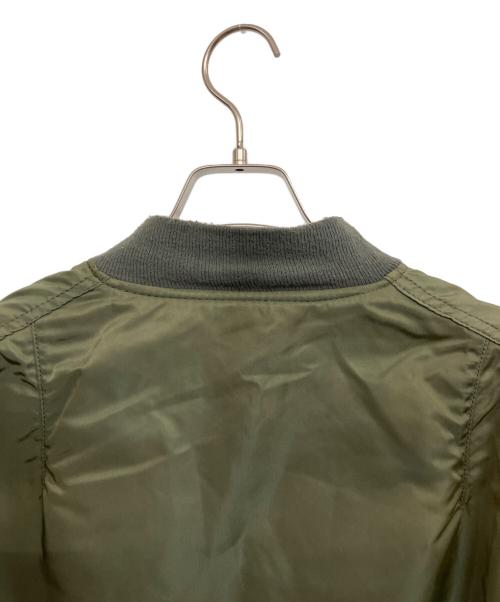 ALPHA（アルファ）ALPHA (アルファ) MA-1ジャケット オリーブ サイズ:LARGEの古着・服飾アイテム