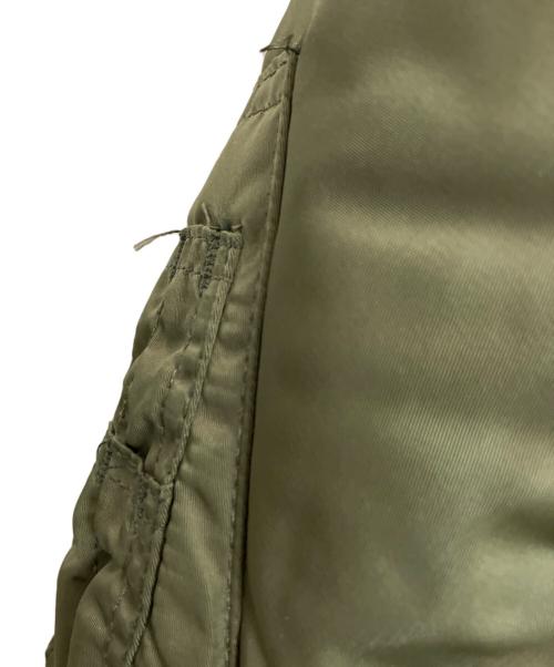 ALPHA（アルファ）ALPHA (アルファ) MA-1ジャケット オリーブ サイズ:LARGEの古着・服飾アイテム