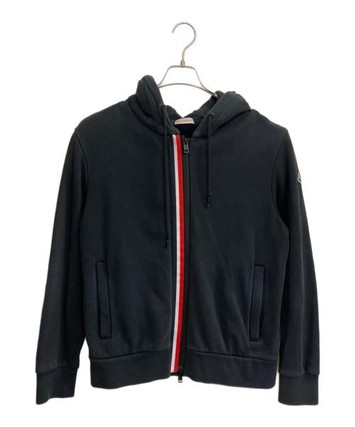 MONCLER（モンクレール）MONCLER (モンクレール) ジップパーカー ブラック サイズ:Lの古着・服飾アイテム