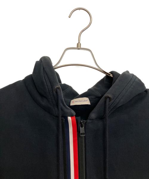 MONCLER（モンクレール）MONCLER (モンクレール) ジップパーカー ブラック サイズ:Lの古着・服飾アイテム