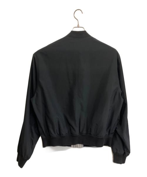 HERMES（エルメス）HERMES (エルメス) ジップブルゾン ブラック サイズ:54の古着・服飾アイテム