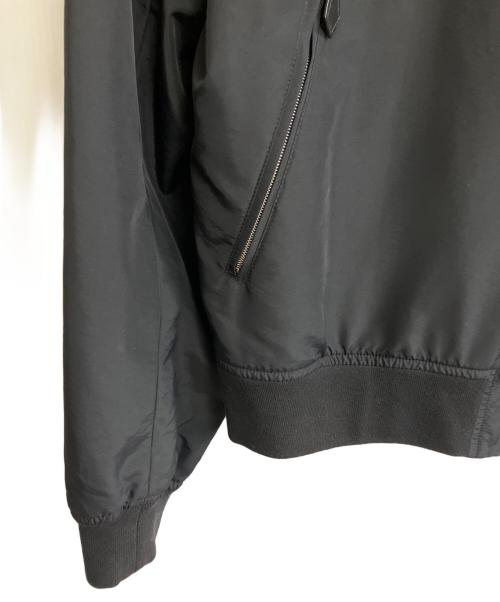 HERMES（エルメス）HERMES (エルメス) ジップブルゾン ブラック サイズ:54の古着・服飾アイテム
