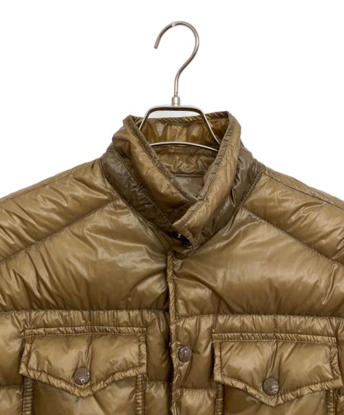 MONCLER（モンクレール）MONCLER (モンクレール) ダウンジャケット ブラウン サイズ:5の古着・服飾アイテム