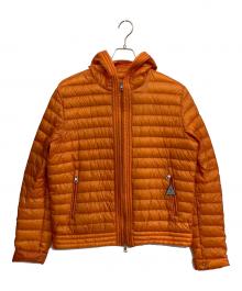 MONCLER（モンクレール）の古着「ダウンジャケット」｜オレンジ