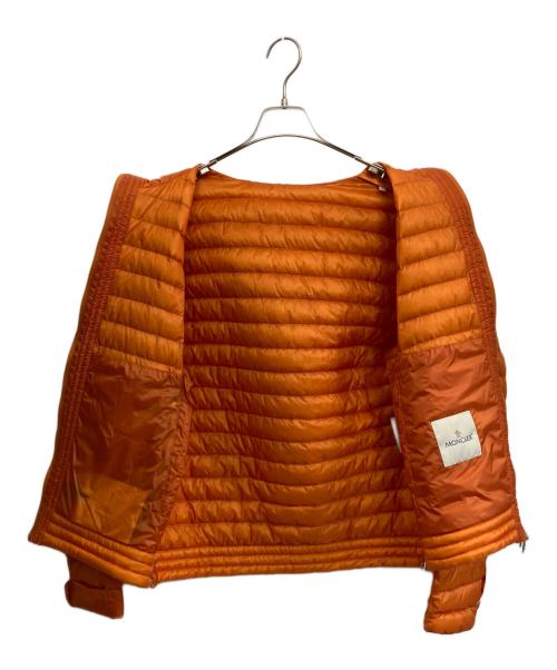 MONCLER（モンクレール）MONCLER (モンクレール) ダウンジャケット オレンジ サイズ:3の古着・服飾アイテム