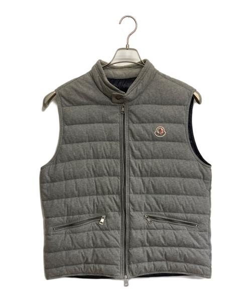 MONCLER（モンクレール）MONCLER (モンクレール) ダウンベスト グレー サイズ:4の古着・服飾アイテム
