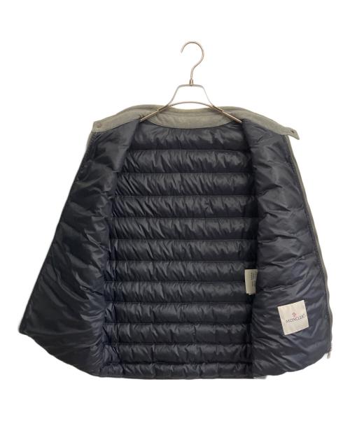 MONCLER（モンクレール）MONCLER (モンクレール) ダウンベスト グレー サイズ:4の古着・服飾アイテム