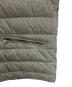中古・古着 MONCLER (モンクレール) ダウンベスト グレー サイズ:4：22000円