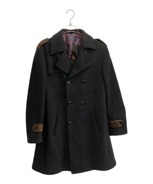 ETRO（エトロ）ETRO (エトロ) ウールコート ブラック サイズ:52の古着・服飾アイテム