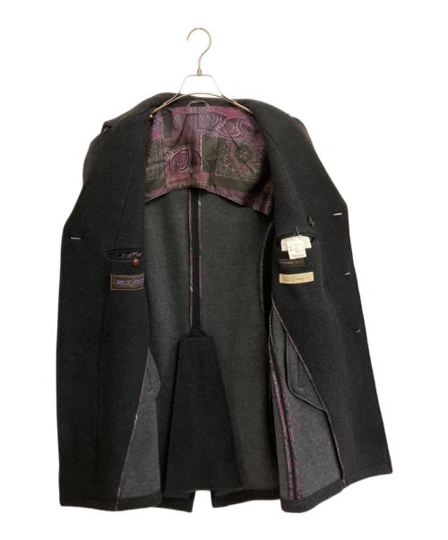 ETRO（エトロ）ETRO (エトロ) ウールコート ブラック サイズ:52の古着・服飾アイテム