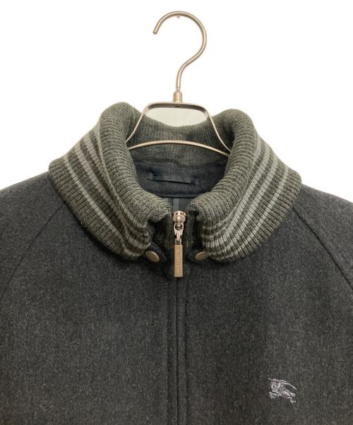 BURBERRY BLUE LABEL（バーバリー ブルー レーベル）BURBERRY BLUE LABEL (バーバリー ブルー レーベル) ジップジャケット ブラック サイズ:Lの古着・服飾アイテム