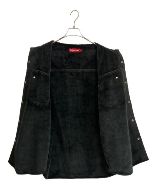 SUPREME（シュプリーム）Supreme (シュプリーム) シャツジャケット ブラック サイズ:XLの古着・服飾アイテム