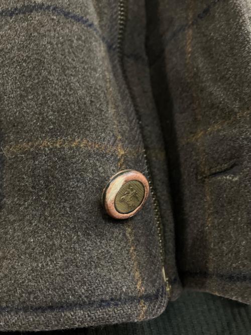 Burberry's（バーバリーズ）Burberry's (バーバリーズ) ウールジャケット ブラウン サイズ:Lの古着・服飾アイテム
