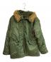 ALPHA INDUSTRIES（アルファインダストリーズ）の古着「MA-1フライトジャケット」｜カーキ