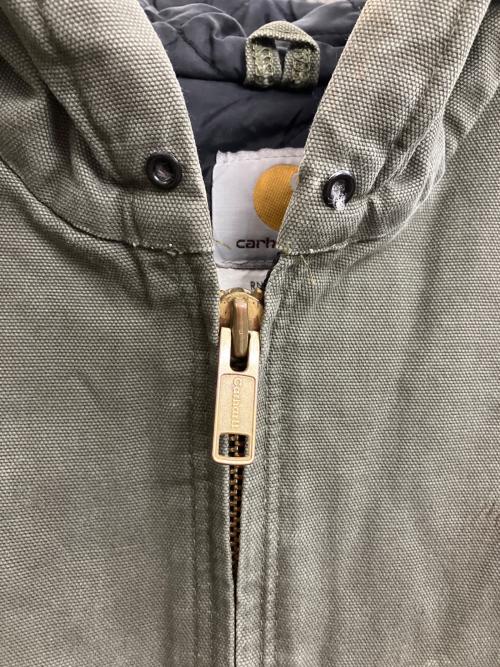 CarHartt（カーハート）CarHartt (カーハート) パーカー グリーン サイズ:Mの古着・服飾アイテム