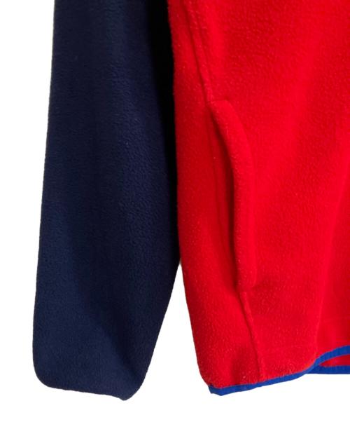 Patagonia（パタゴニア）Patagonia (パタゴニア) シンチラスナップT ブルー×レッド サイズ:XSの古着・服飾アイテム