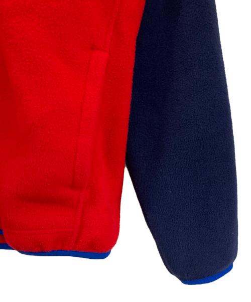 Patagonia（パタゴニア）Patagonia (パタゴニア) シンチラスナップT ブルー×レッド サイズ:XSの古着・服飾アイテム