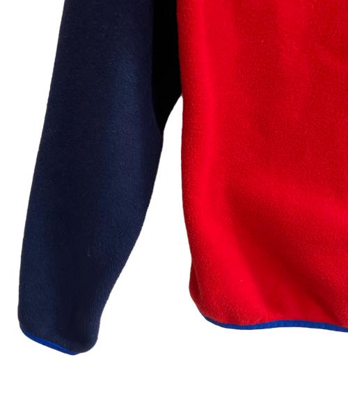 Patagonia（パタゴニア）Patagonia (パタゴニア) シンチラスナップT ブルー×レッド サイズ:XSの古着・服飾アイテム