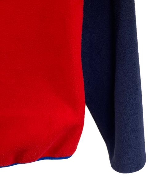 Patagonia（パタゴニア）Patagonia (パタゴニア) シンチラスナップT ブルー×レッド サイズ:XSの古着・服飾アイテム