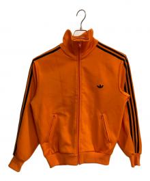 adidas（アディダス）の古着「トラックジャケット」｜オレンジ
