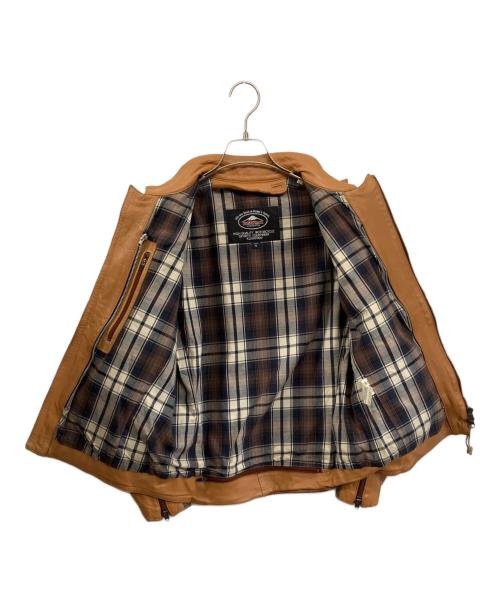 KUSHITANI（クシタニ）KUSHITANI (クシタニ) シングルライダースジャケット ブラウン サイズ:Mの古着・服飾アイテム