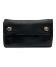CHROME HEARTS（クロムハーツ）の古着「ウェーブウォレット」｜ブラック
