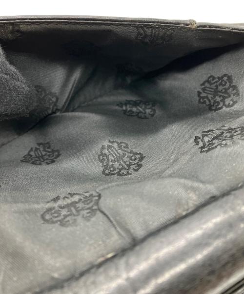 CHROME HEARTS（クロムハーツ）CHROME HEARTS (クロムハーツ) ウェーブウォレット ブラックの古着・服飾アイテム