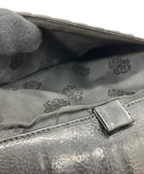 CHROME HEARTS（クロムハーツ）CHROME HEARTS (クロムハーツ) ウェーブウォレット ブラックの古着・服飾アイテム