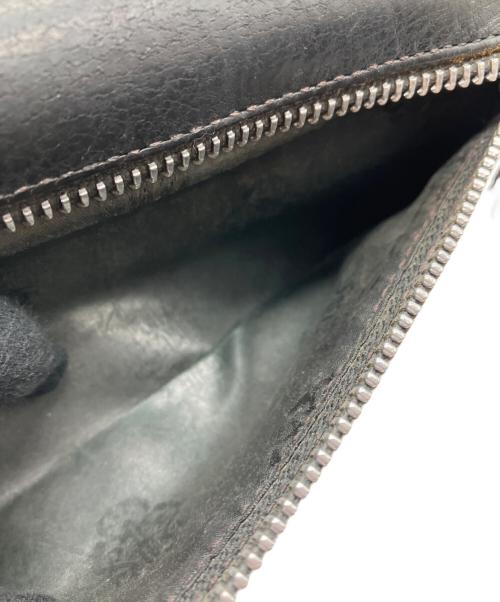 CHROME HEARTS（クロムハーツ）CHROME HEARTS (クロムハーツ) ウェーブウォレット ブラックの古着・服飾アイテム