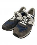 NEW BALANCEニューバランス）の古着「スニーカー」｜ブラウン×ネイビー