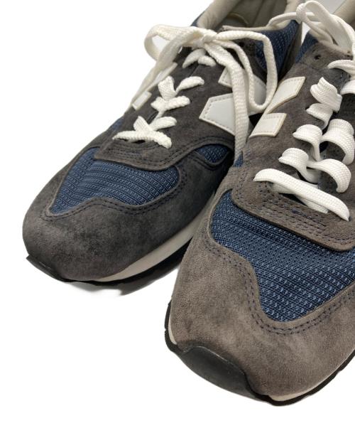 NEW BALANCE（ニューバランス）NEW BALANCE (ニューバランス) スニーカー ブラウン×ネイビー サイズ:27の古着・服飾アイテム