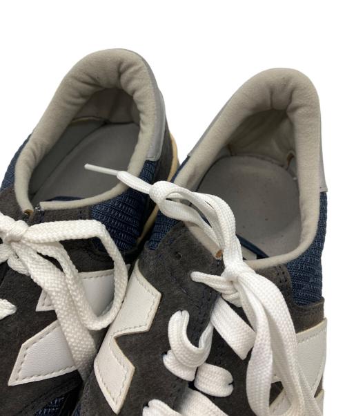 NEW BALANCE（ニューバランス）NEW BALANCE (ニューバランス) スニーカー ブラウン×ネイビー サイズ:27の古着・服飾アイテム