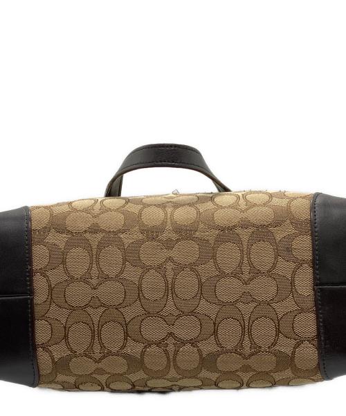COACH（コーチ）COACH (コーチ) トートバッグ ブラウン×ベージュの古着・服飾アイテム
