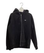 SUPREMEシュプリーム）の古着「ジップパーカー」｜ブラック