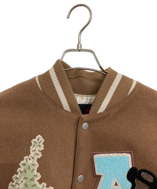 JORDAN（ジョーダン）JORDAN (ジョーダン) Travis Scott A スタジャン ホワイト×ブラウン サイズ:Mの古着・服飾アイテム