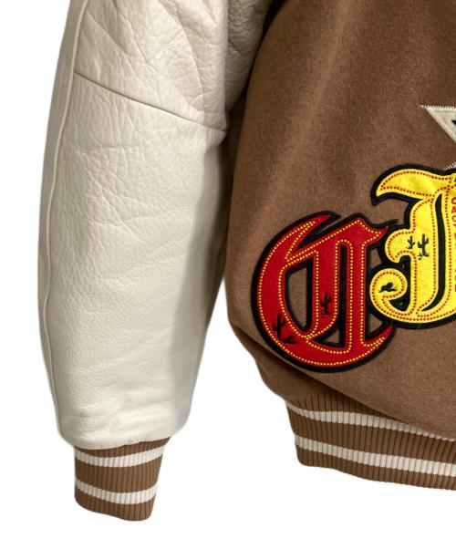 JORDAN（ジョーダン）JORDAN (ジョーダン) Travis Scott A スタジャン ホワイト×ブラウン サイズ:Mの古着・服飾アイテム
