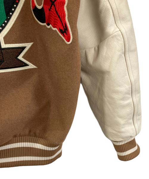 JORDAN（ジョーダン）JORDAN (ジョーダン) Travis Scott A スタジャン ホワイト×ブラウン サイズ:Mの古着・服飾アイテム
