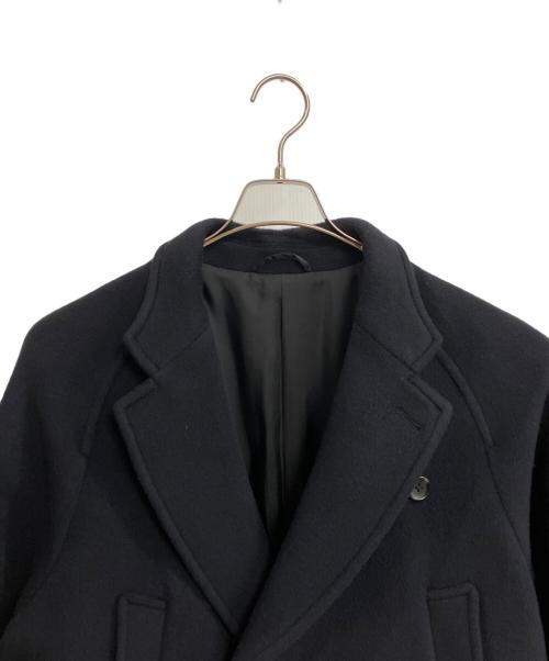 BLURHMS（ブラームス）blurhms (ブラームス) ブレストコート ネイビー サイズ:3の古着・服飾アイテム