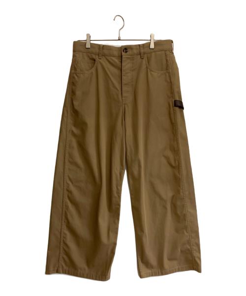 LOEWE（ロエベ）LOEWE (ロエベ) カーペンター トラウザーズ ベージュ サイズ:48の古着・服飾アイテム
