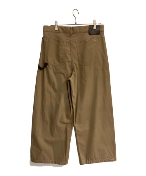 LOEWE（ロエベ）LOEWE (ロエベ) カーペンター トラウザーズ ベージュ サイズ:48の古着・服飾アイテム