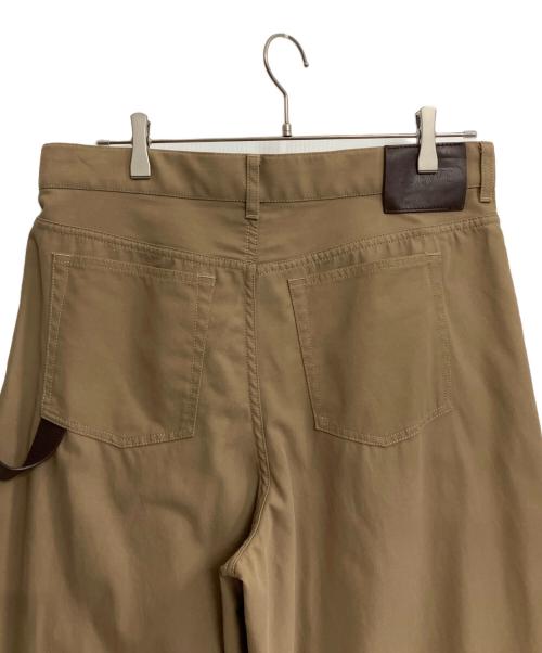 LOEWE（ロエベ）LOEWE (ロエベ) カーペンター トラウザーズ ベージュ サイズ:48の古着・服飾アイテム