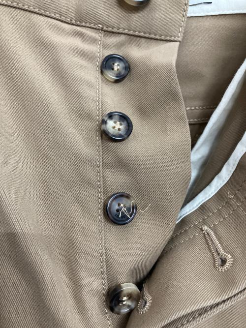LOEWE（ロエベ）LOEWE (ロエベ) カーペンター トラウザーズ ベージュ サイズ:48の古着・服飾アイテム