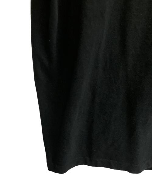 Maison Margiela（メゾンマルジェラ）Maison Margiela (メゾンマルジェラ) スタンプロゴポロシャツ ブラック サイズ:Sの古着・服飾アイテム