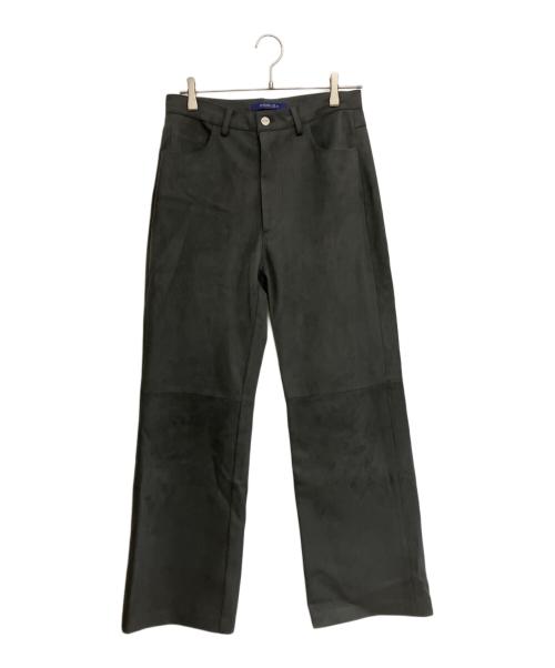 FEELS（フィールズ）FEELS (フィールズ) SUEDE TOUCH PANTS グレー サイズ:Mの古着・服飾アイテム