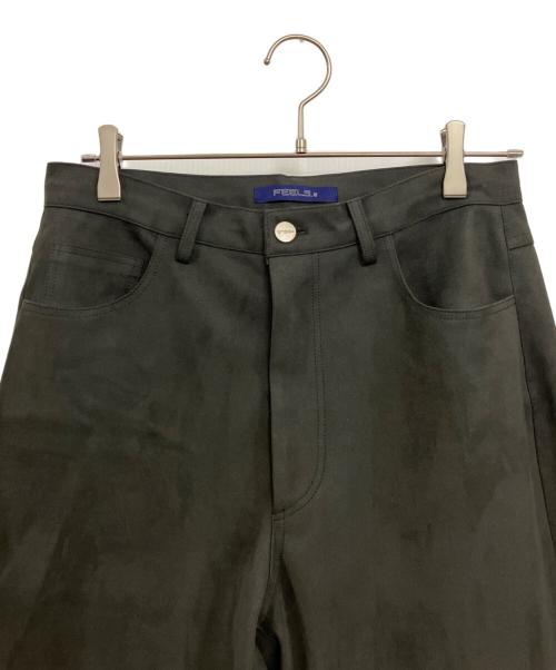 FEELS（フィールズ）FEELS (フィールズ) SUEDE TOUCH PANTS グレー サイズ:Mの古着・服飾アイテム