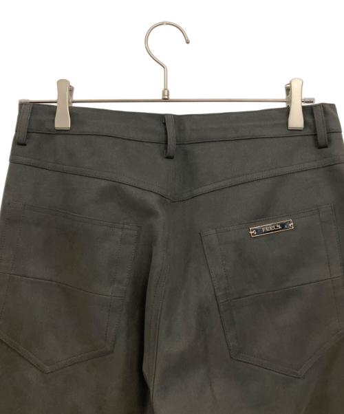 FEELS（フィールズ）FEELS (フィールズ) SUEDE TOUCH PANTS グレー サイズ:Mの古着・服飾アイテム