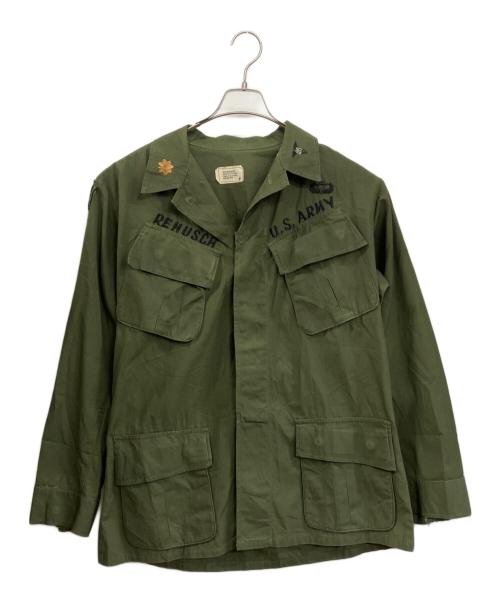 U.S.ARMY（ユーエスアーミー）U.S.ARMY (ユーエスアーミー) Jungle fatigue jacket カーキ サイズ:MEDIUMの古着・服飾アイテム