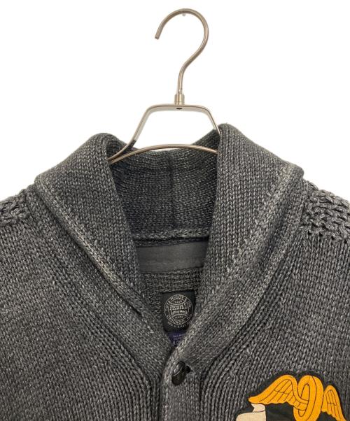 TOYS MCCOY（トイズマッコイ）TOYS MCCOY (トイズマッコイ) 厚手カーディガン ブラック サイズ:38の古着・服飾アイテム
