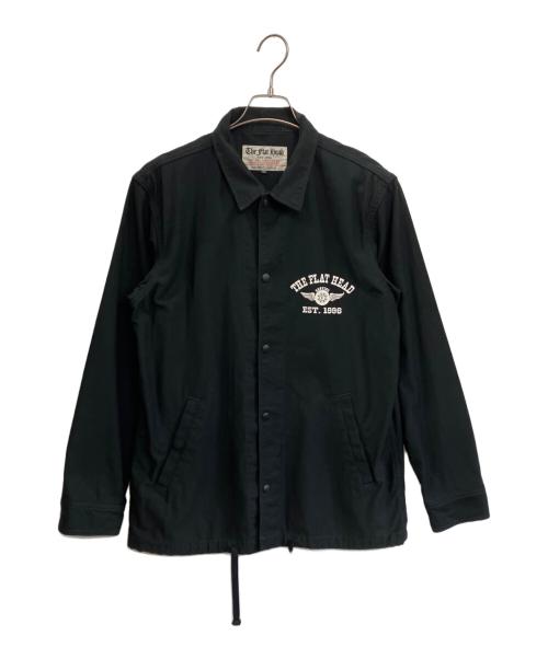 FLAT HEAD（フラット ヘッド）FLAT HEAD (フラット ヘッド) コーチジャケット ブラック サイズ:40の古着・服飾アイテム